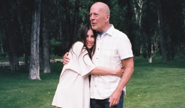 Bruce Willis e filha