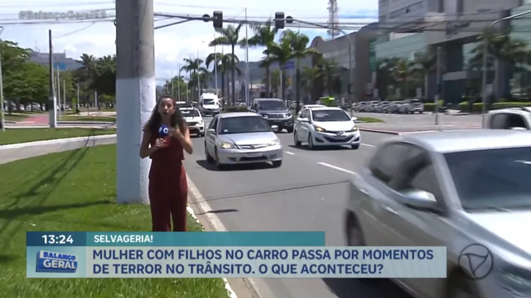 Mulher é ameaçada por motociclista em avenida na Serra