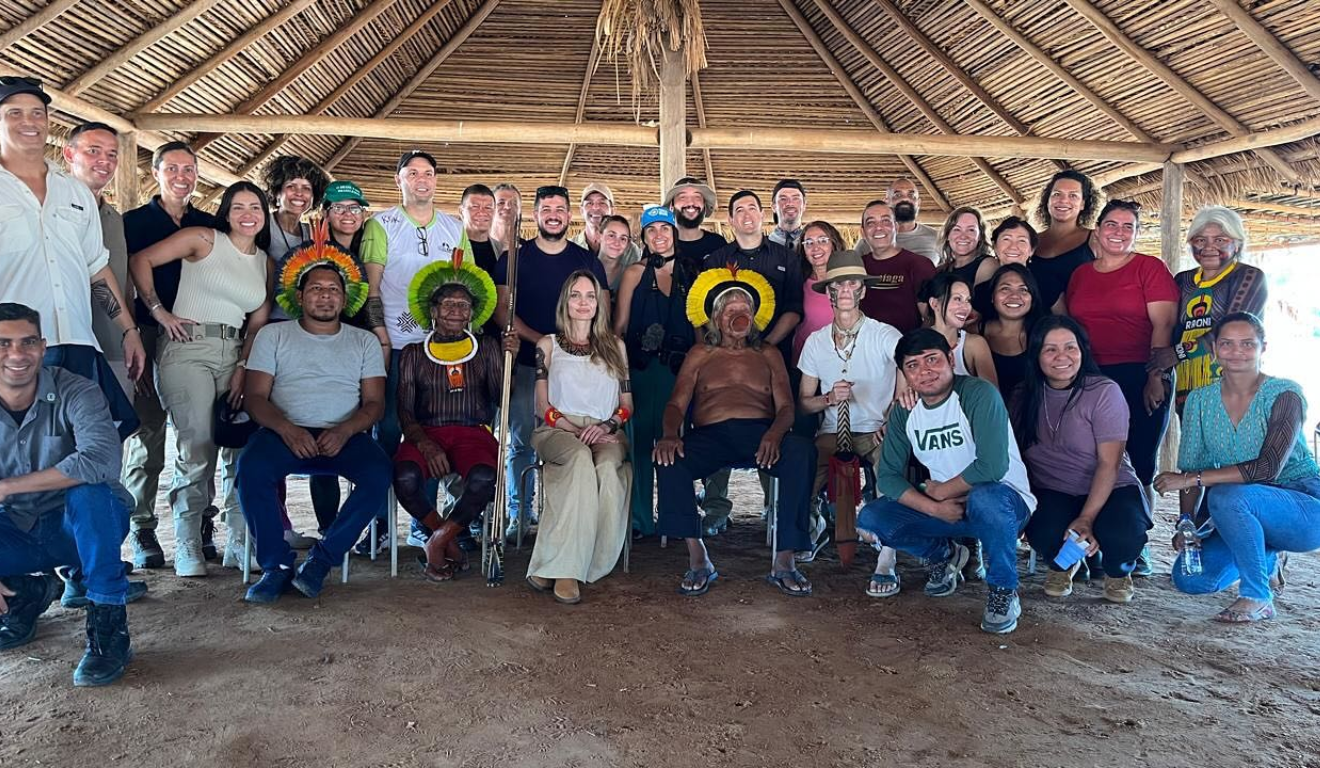 Angelina Jolie no Brasil