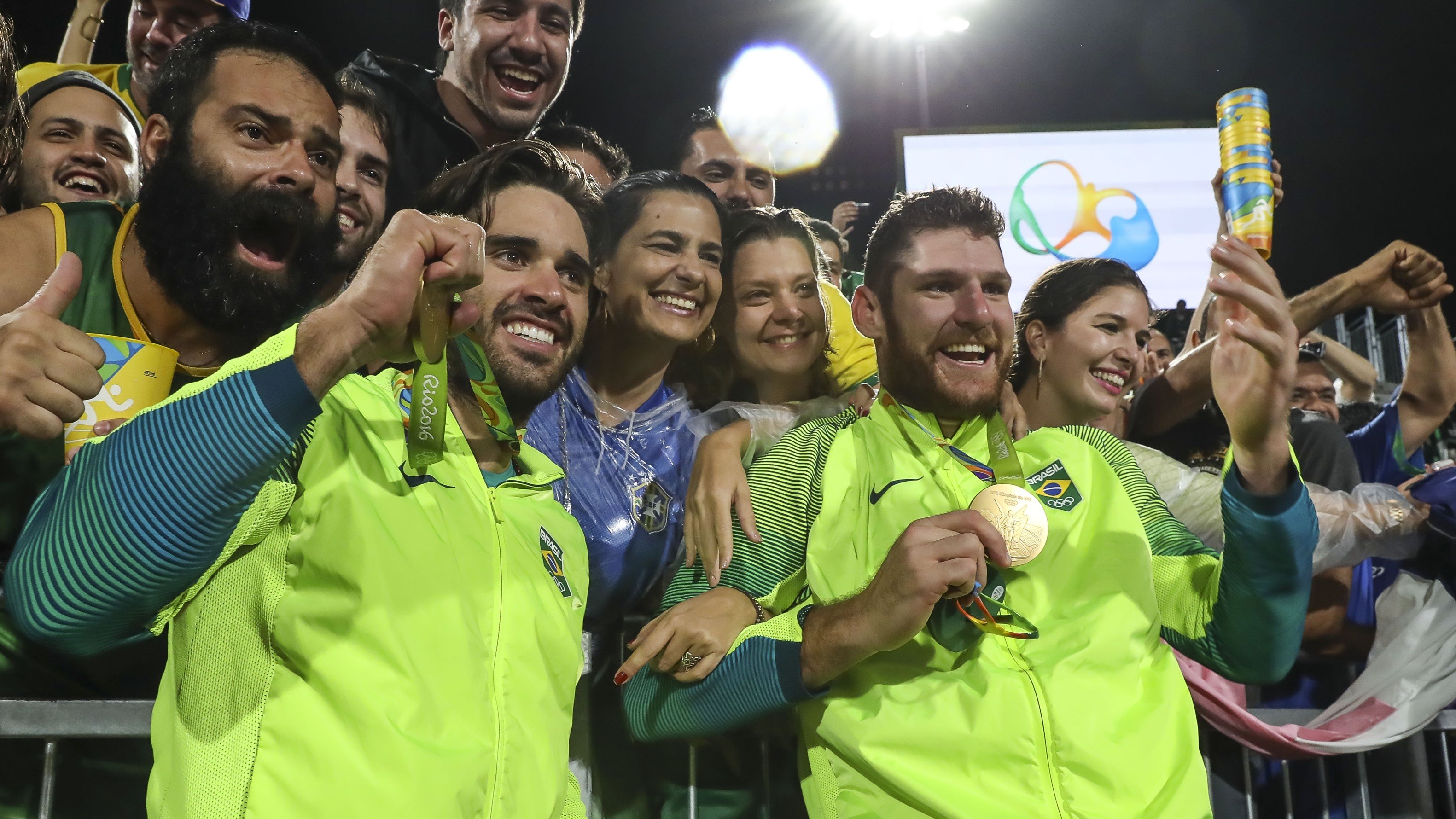 Bruno Schmidt e Alison na RIo-2016