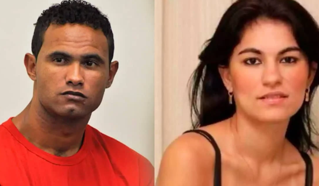 Ex goleiro Bruno e Eliza Samudio (Fotos: Reprodução/ YouTube/ Internet/ Montagem)