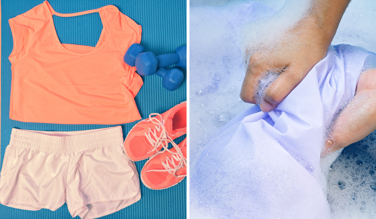 Lavar roupa de treino/Reprodução