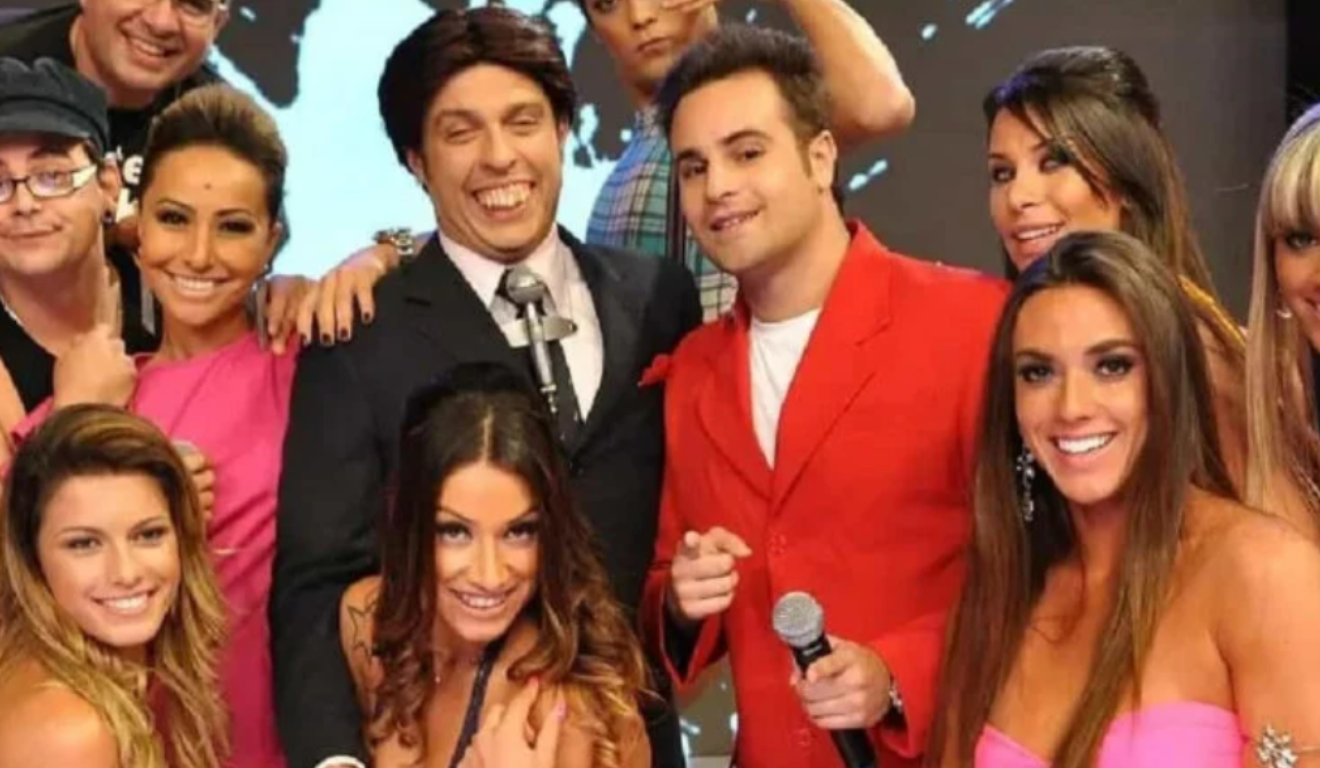 Estrela do Pânico na TV é presa pela 3ª vez e barraco vaza (Foto: Reprodução/Band)