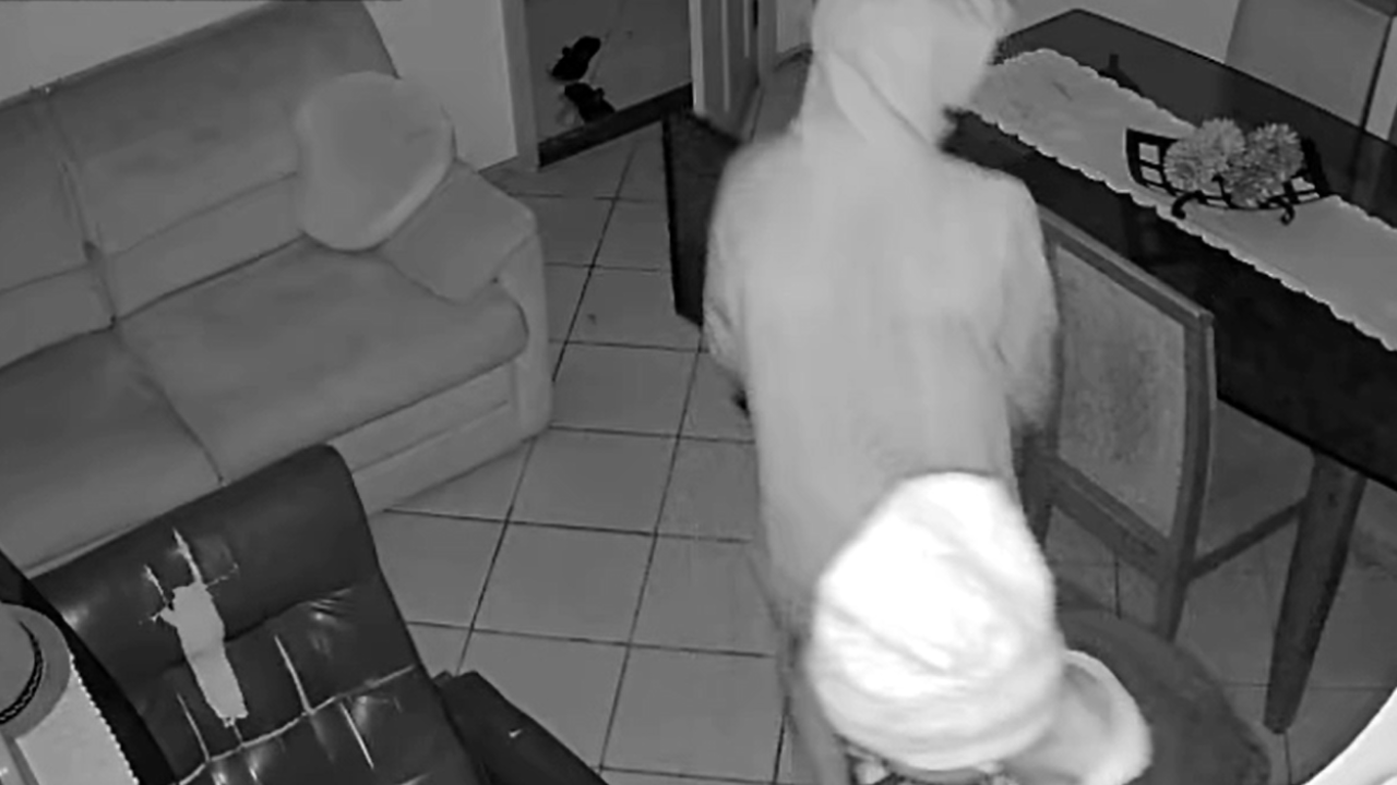 Dupla invade casas em Vila Velha e furta televisões; veja vídeo