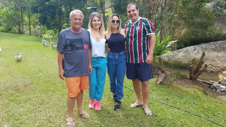 Com Manato e Soraya