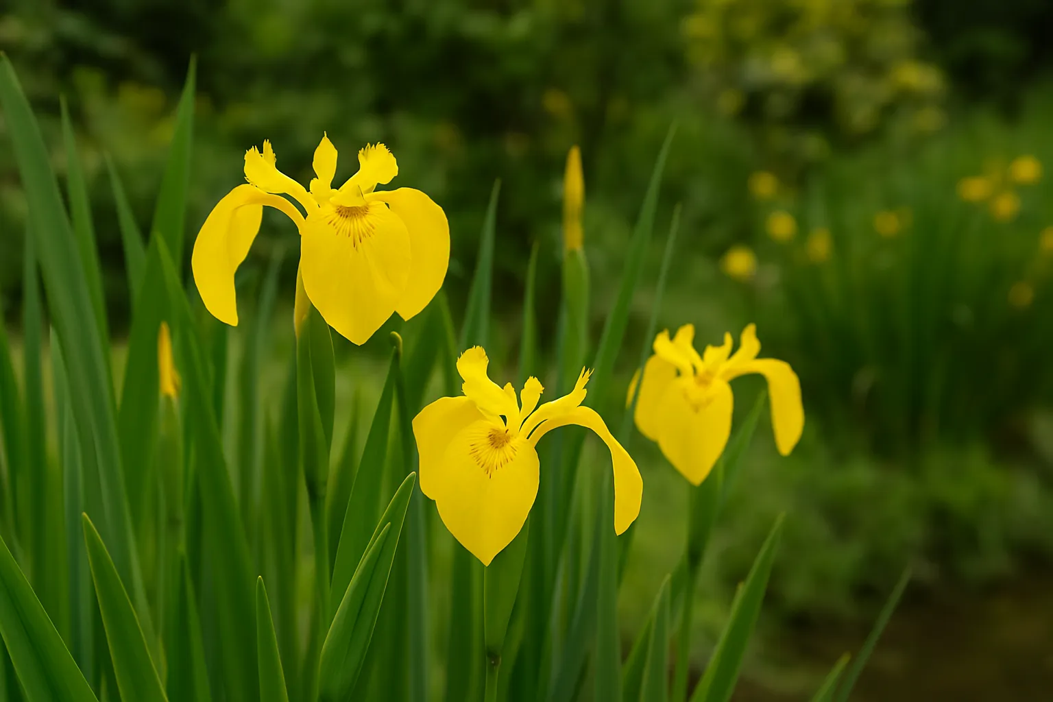3 cuidados básicos para manter a íris-amarela linda e vistosa no jardim