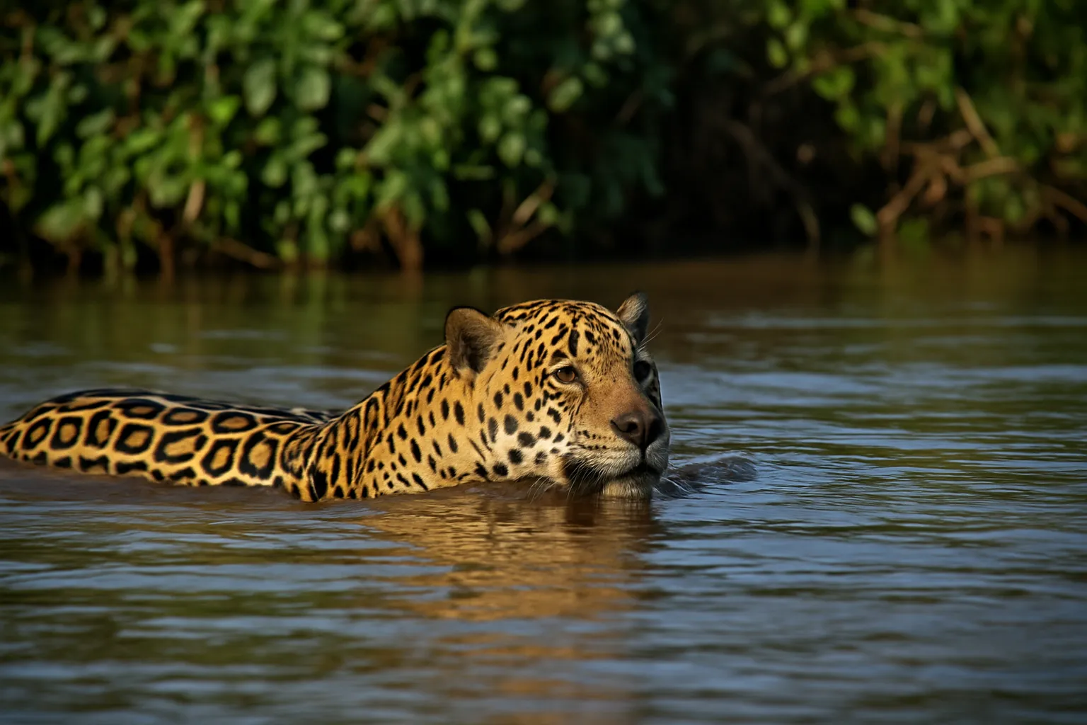Onça-pintada nada até 10 km no Pantanal entenda o motivo!