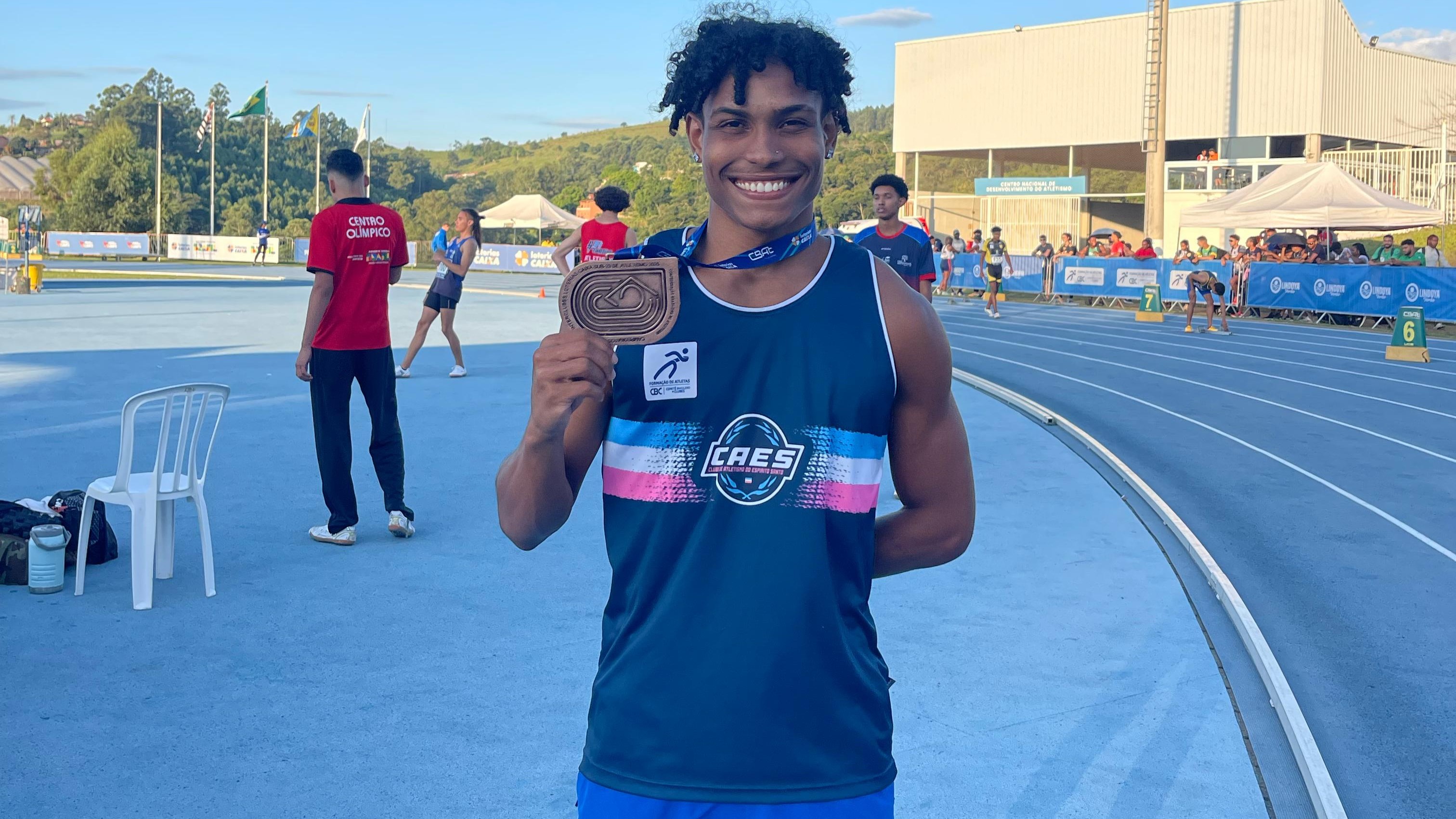 Campeonato Brasileiro Sub-23 de Atletismo: Thamer Villa, bronze nos 100m rasos