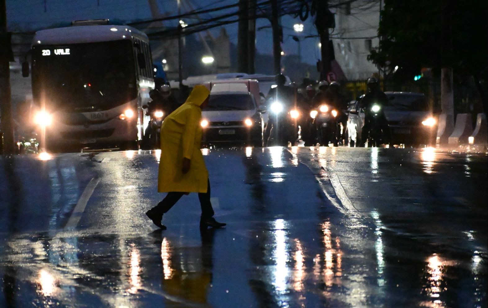 Chuva no Centro de Vitória