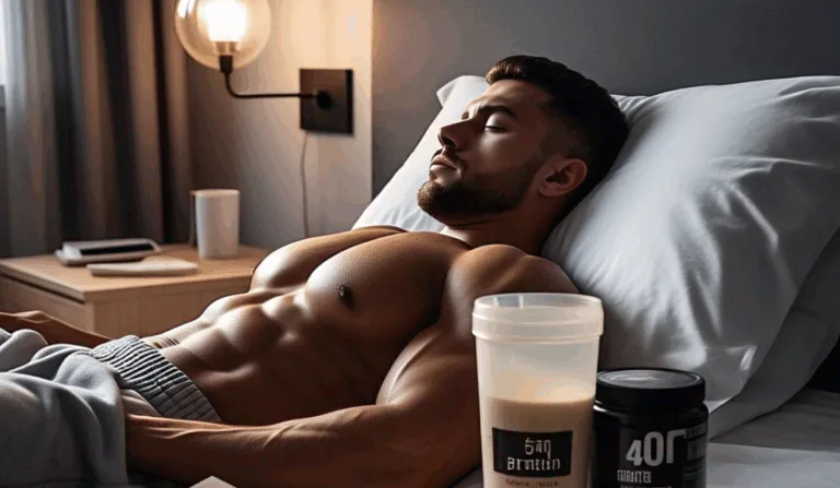 Proteína antes de dormir/Meta AI