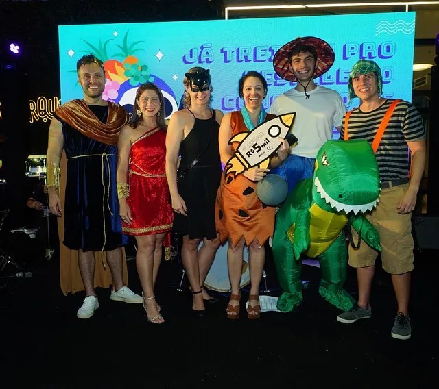 A festa da Rede Vitória