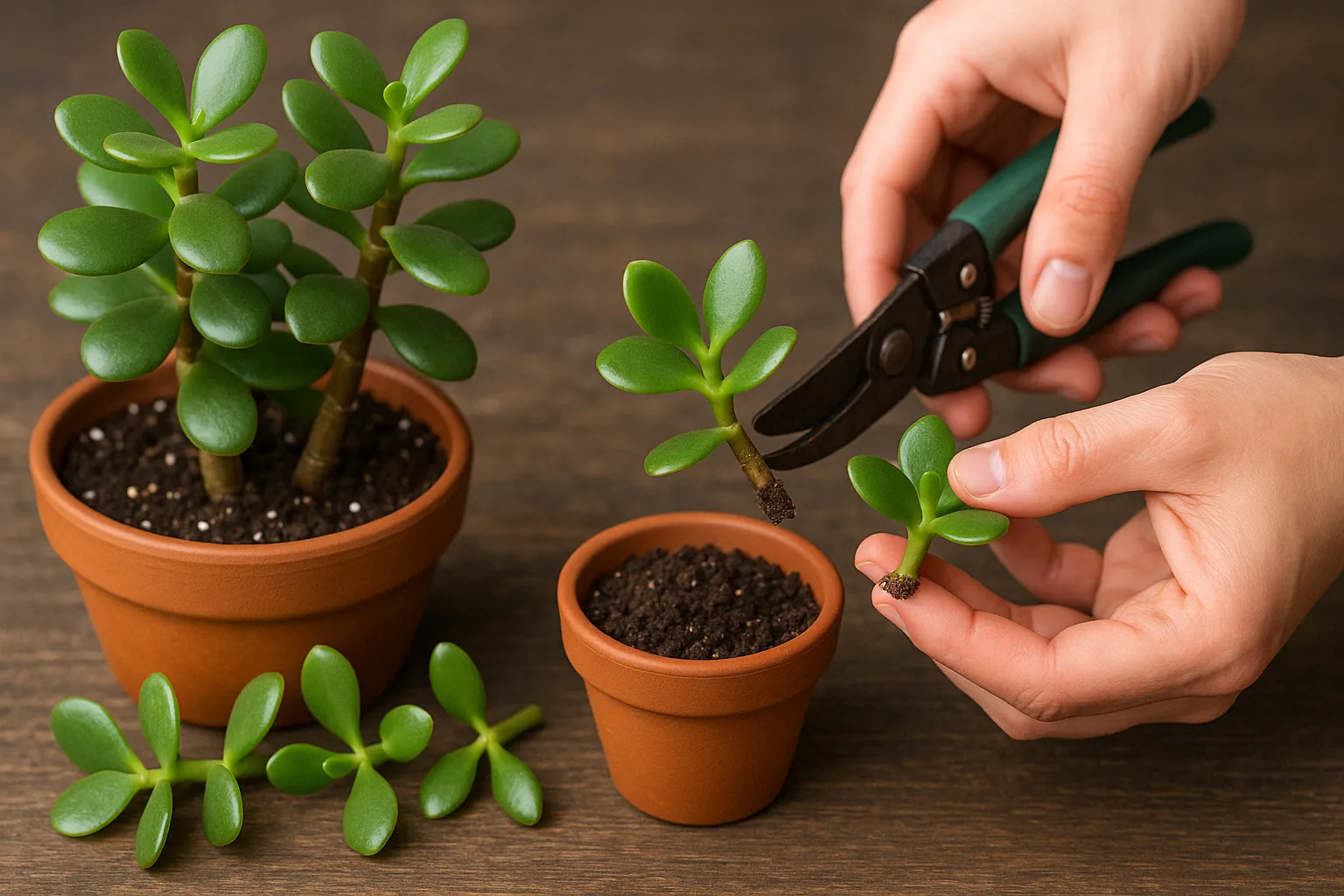 Como fazer mudas da suculenta Jade e expandir sua coleção