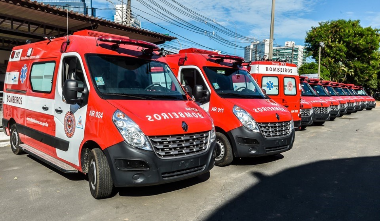 viatura do corpo de bombeiros