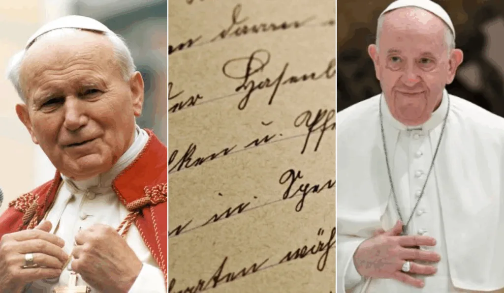Carta psicografa de Papa Francisco (foto/reprodução: X)