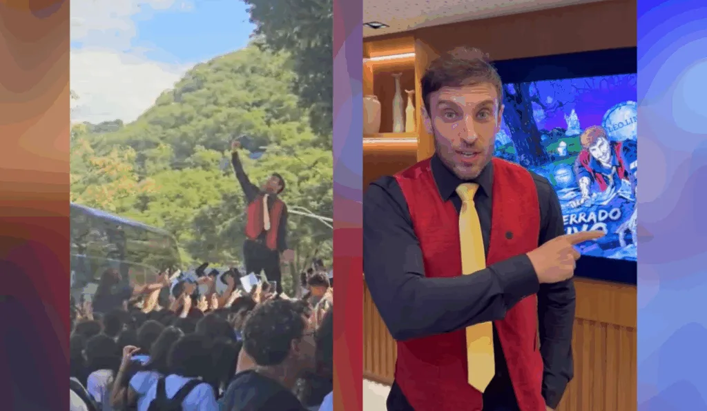 Humorista Léo Lins em Vitória