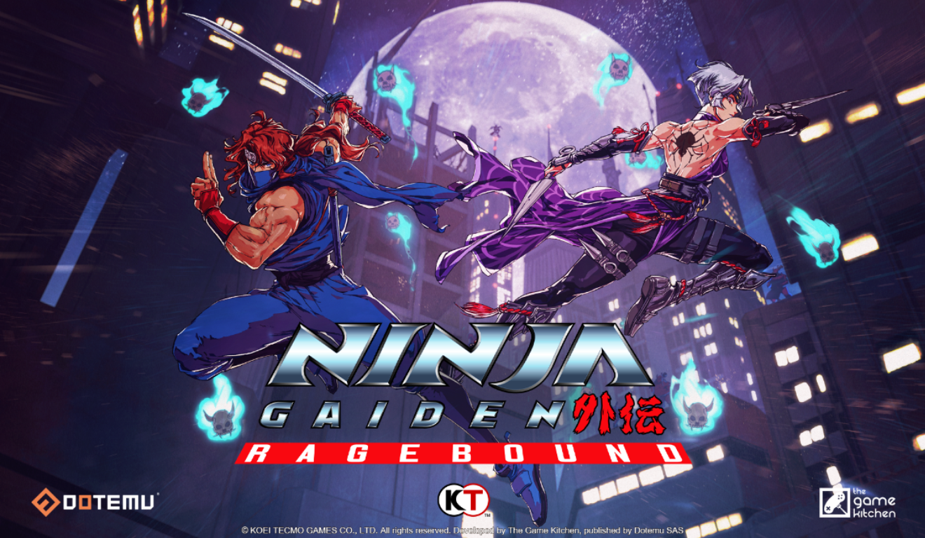 Ninja Gaiden: Ragebound revela nova protagonista jogável, Kumori, com trailer brutal e lançamento previsto para 2025.