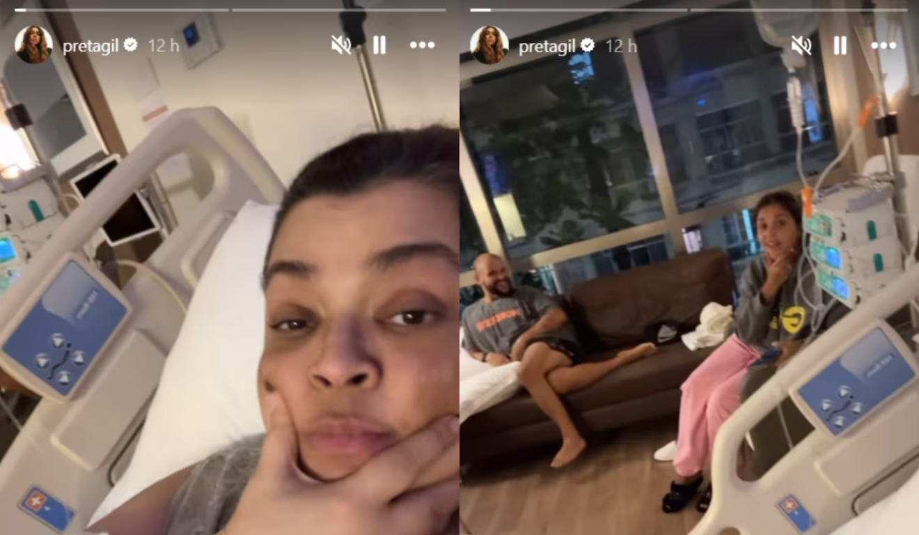 Preta Gil agradeceu amigos