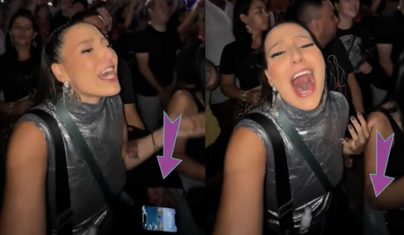 Influenciadora roubada no Lollapalooza