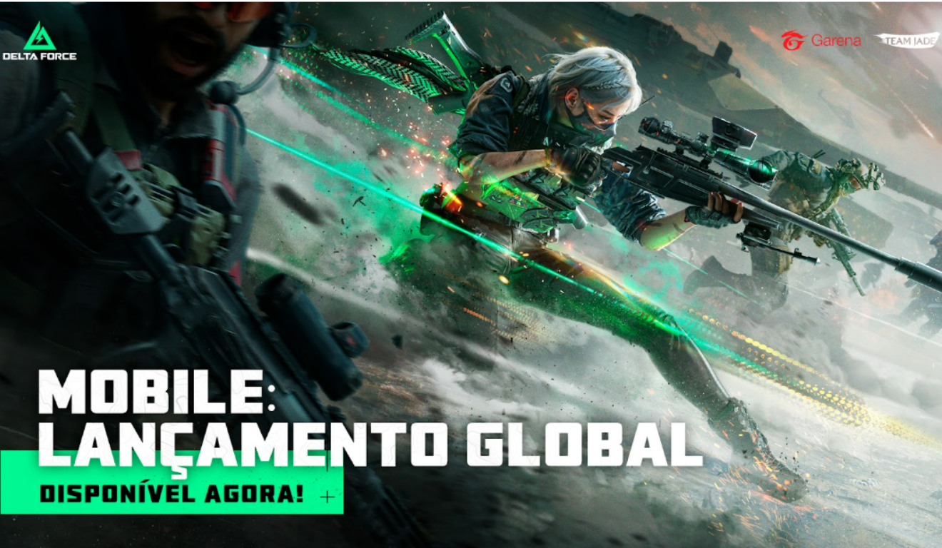 Garena Delta Force Mobile é lançado com 25 milhões de pré-registros, estreia a Temporada Eclipse Vigil e estará na gamescom latam com ativações e showmatch.