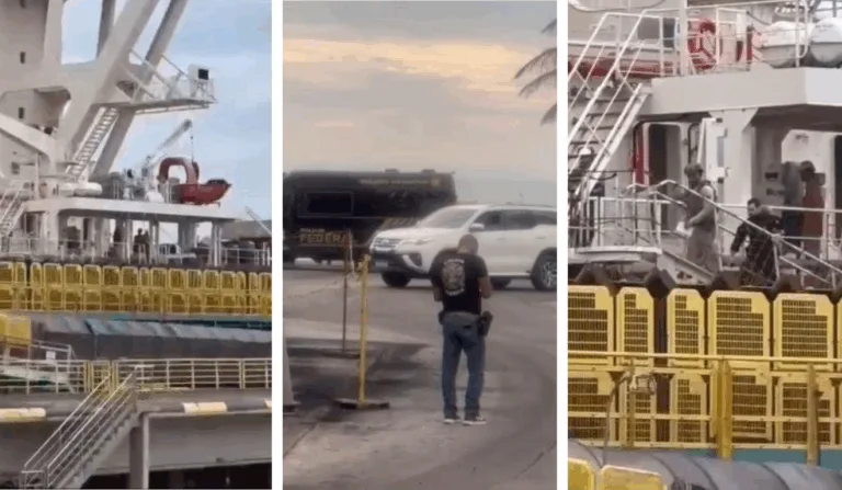 PF deflagra operação em navio no Sul do Estado