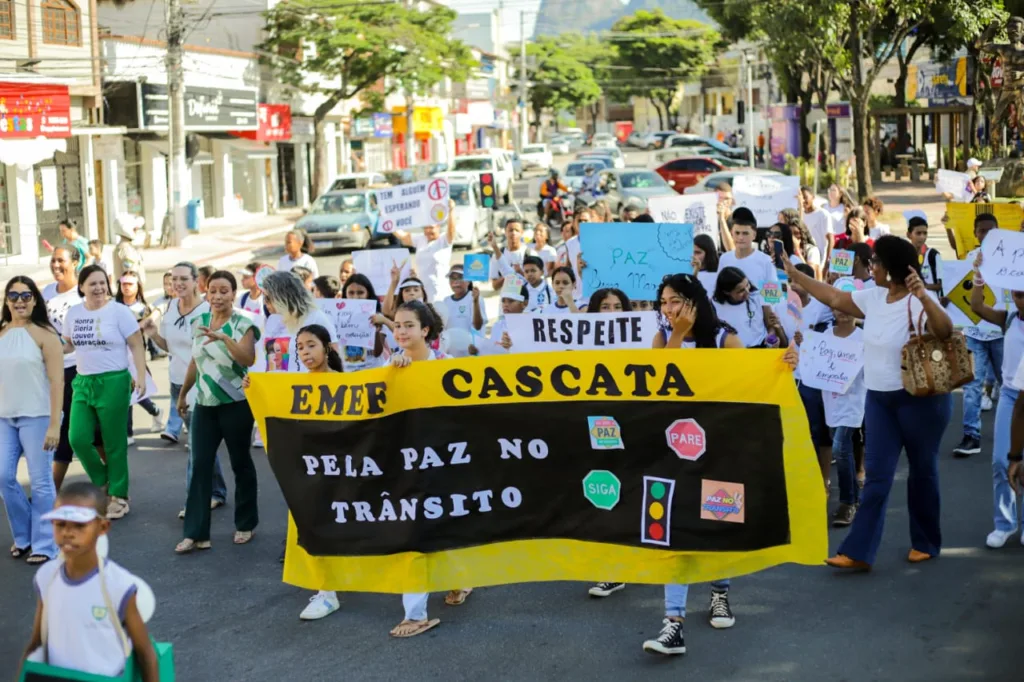 Caminhada pela Paz no Trânsito - Serra Sede 20/04/2023