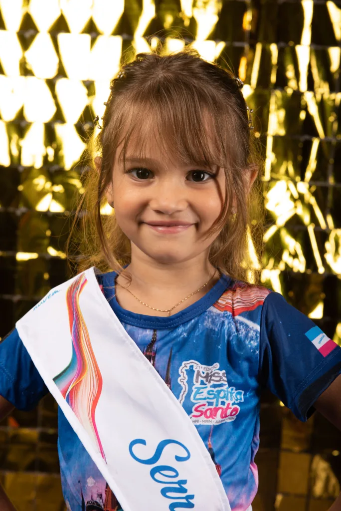 Candidatas do Miss Espírito Santo Mini 2021