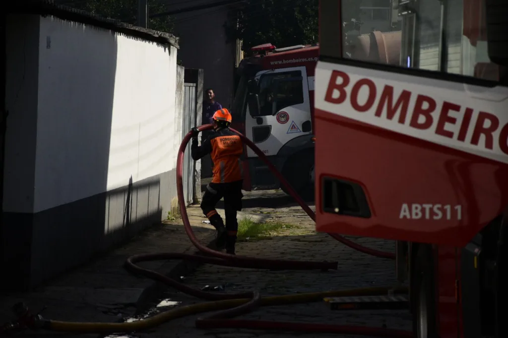 Incêndio prédio em Vitória