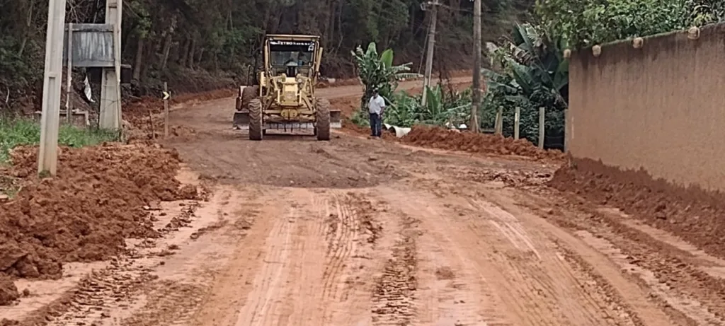 Obras na estrada