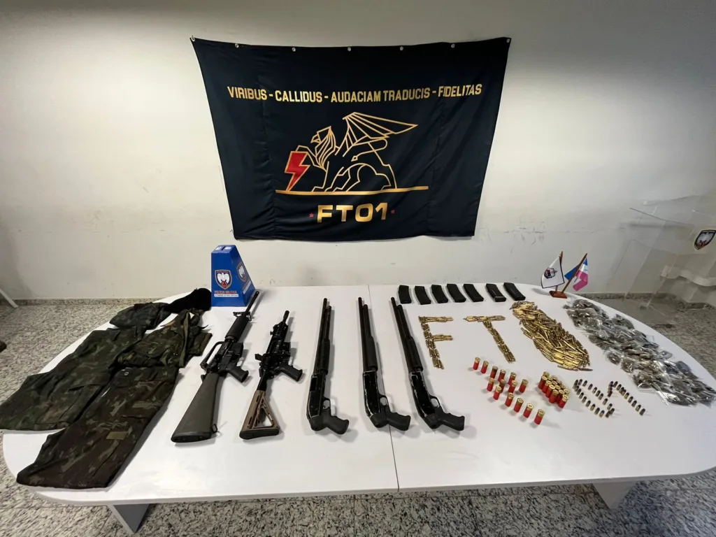 Resultado da Operação Saturação Qualificada da PM e da PC no Morro do Cabral em Vitória
