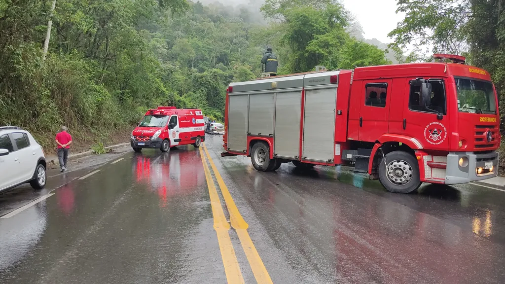Acidente é registrado na BR-262