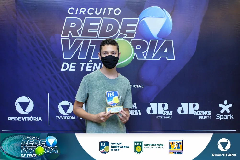 Premiação Circuito TV Vitória de Tênis