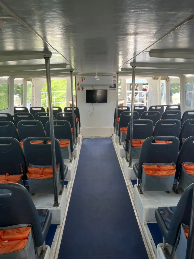 Imagens do barco do aquaviário são divulgadas