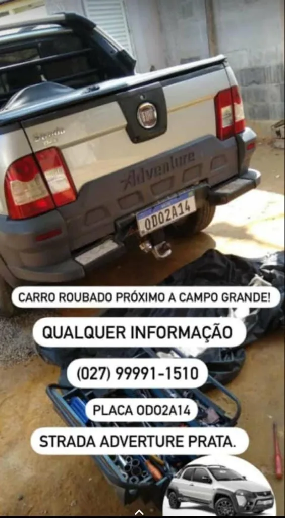 carro roubado