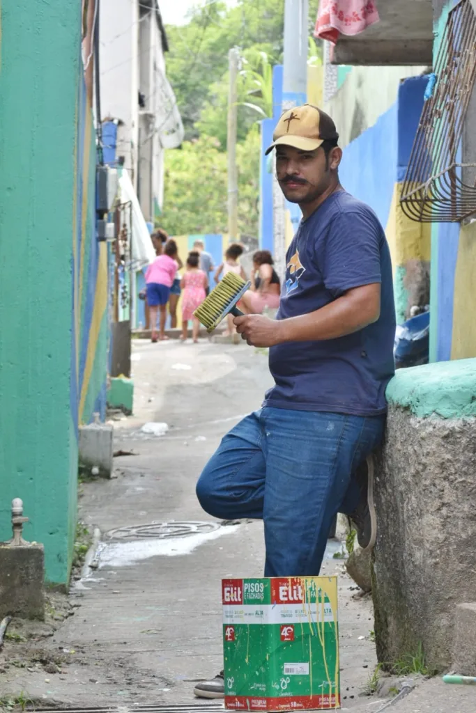 Pinturas da copa em São Benedito