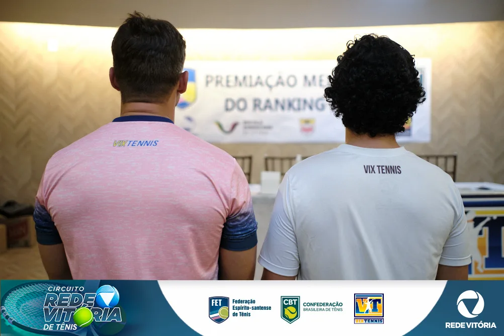 Premiação Circuito TV Vitória de Tênis