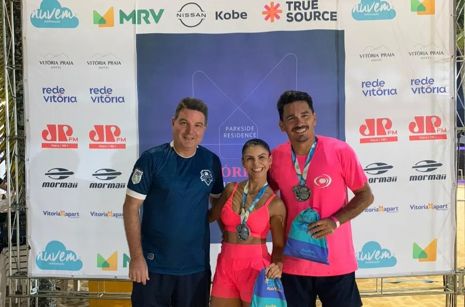 2º Vitória Open de Beach Tennis, praia de Camburi. Dia 1