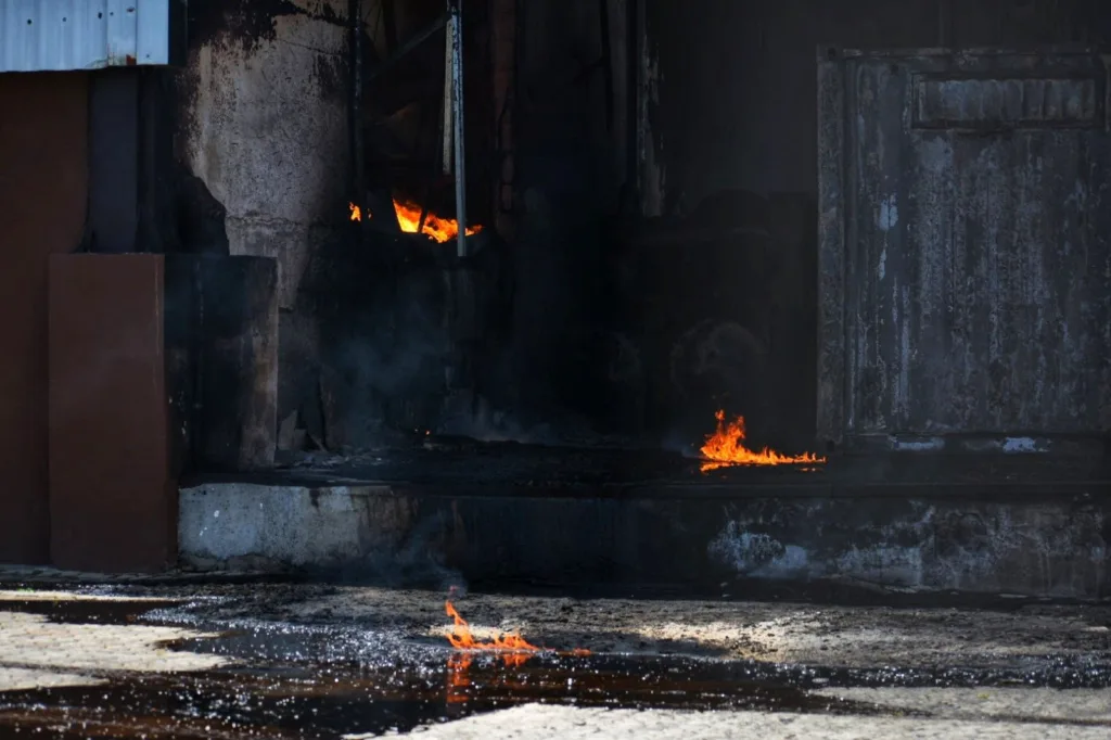 Incêndio na Cacau Show em Linhares