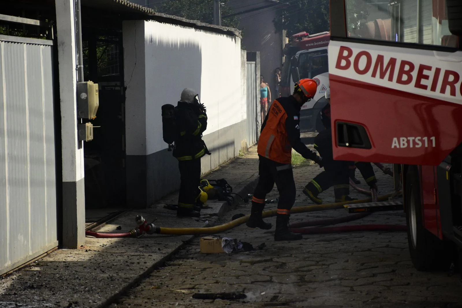 Incêndio prédio em Vitória