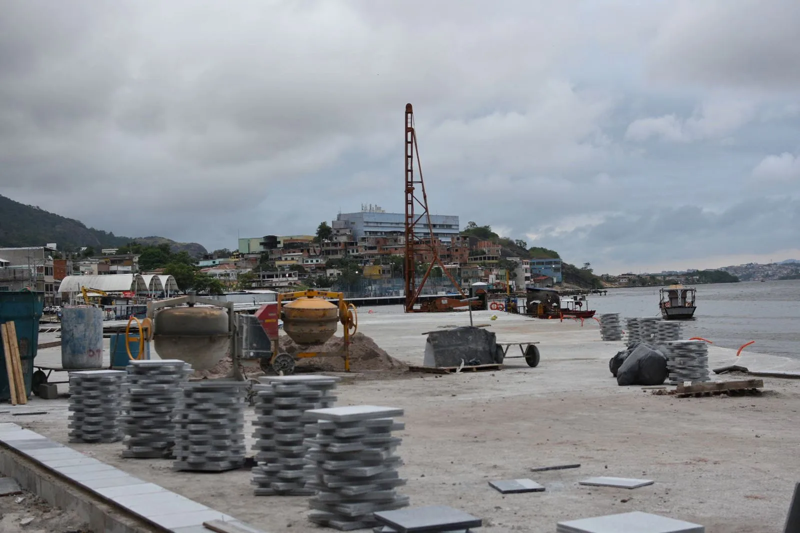Obras orla de São Pedro
