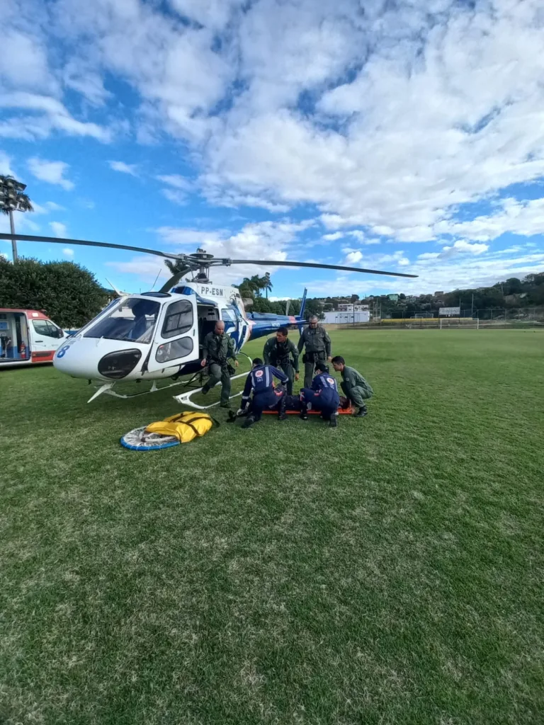 Parapentista sofre acidente no ES
