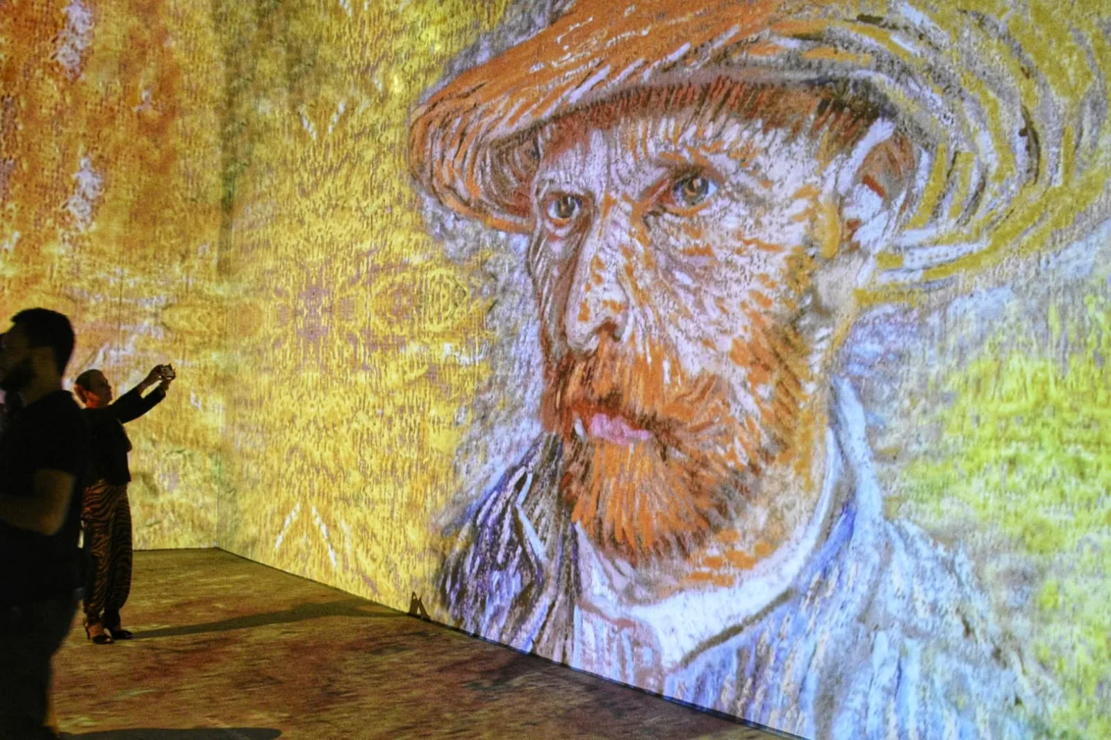 Exposição imersiva de Van Gogh