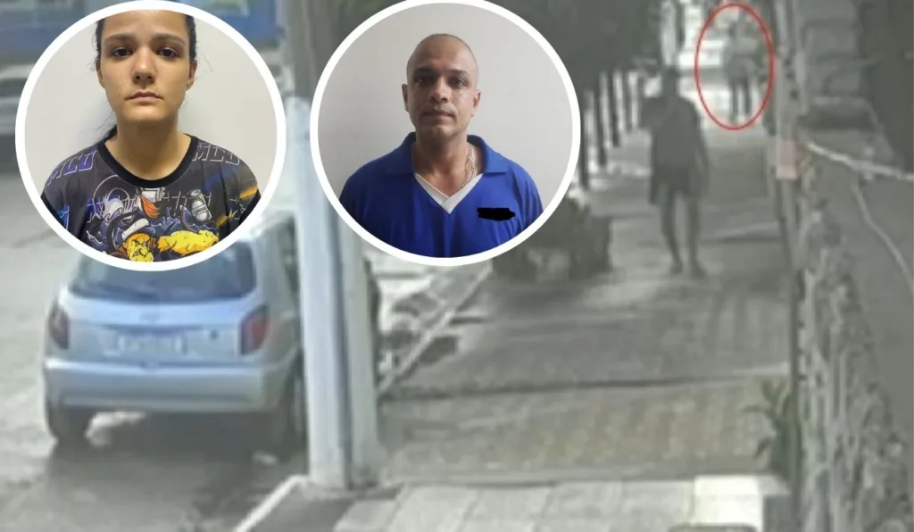 Nicole Aparecida Muniz Liberato e Rhaylan Moraes de Almeida teriam arquitetado a morte do professor
Reprodução/PCES Nicole Aparecida Muniz Liberato e Rhaylan Moraes de Almeida teriam arquitetado a morte do professor
Reprodução/PCES