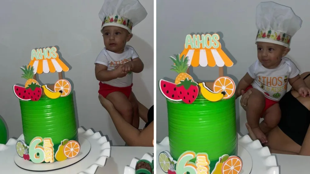 Athos, bebê Vin Diesel capixaba