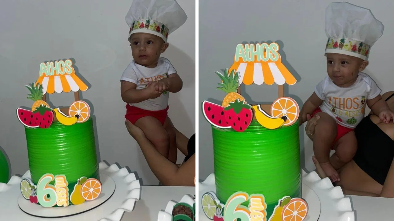 Athos, bebê Vin Diesel capixaba