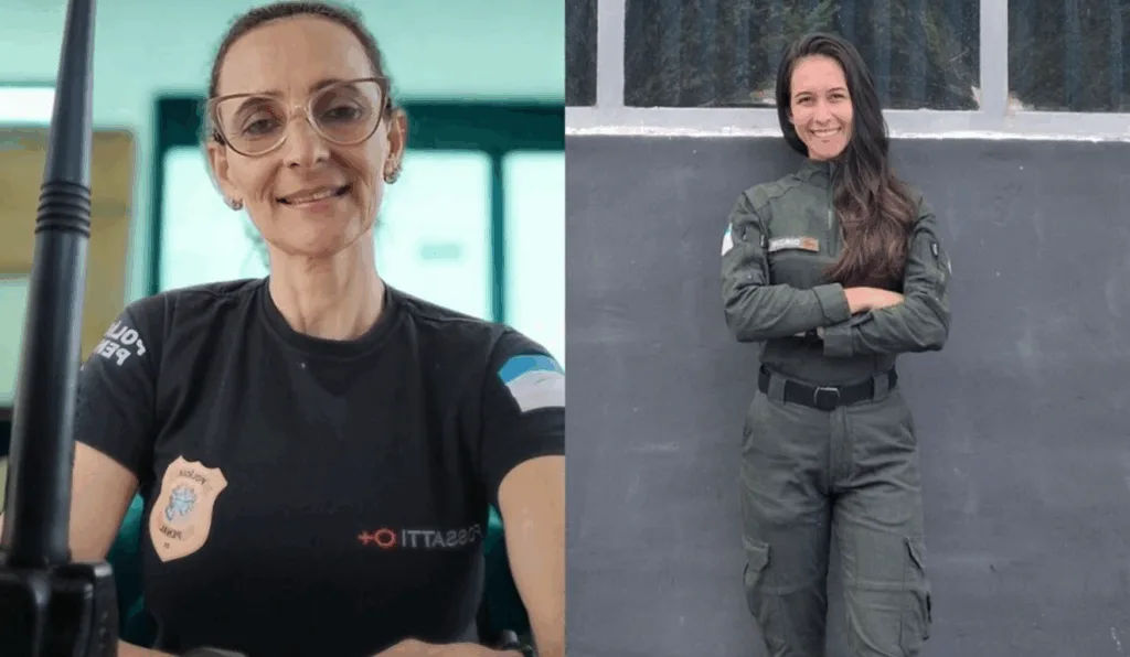 Mãe filha tornam policiais penais