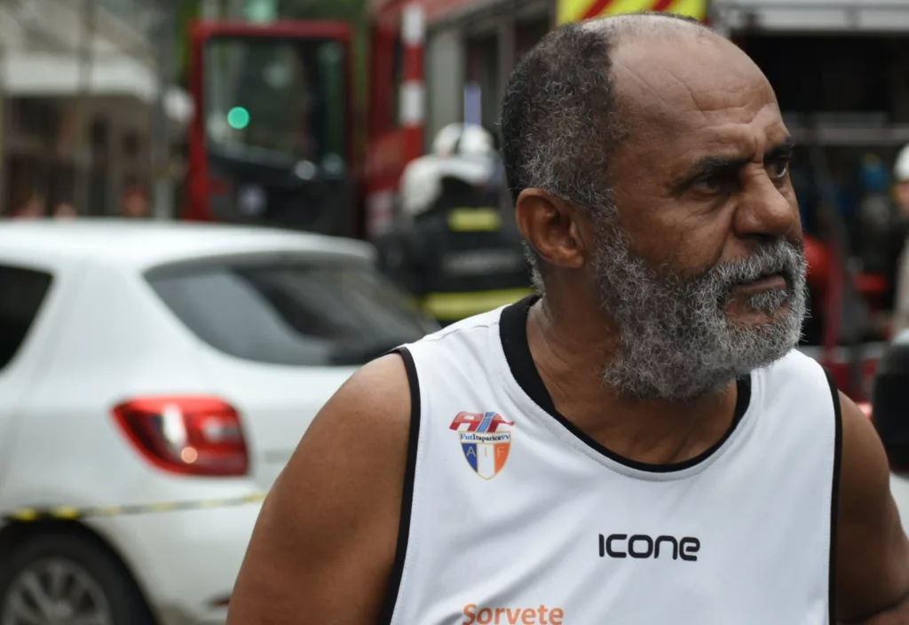 Incêndio no Centro de Vitória