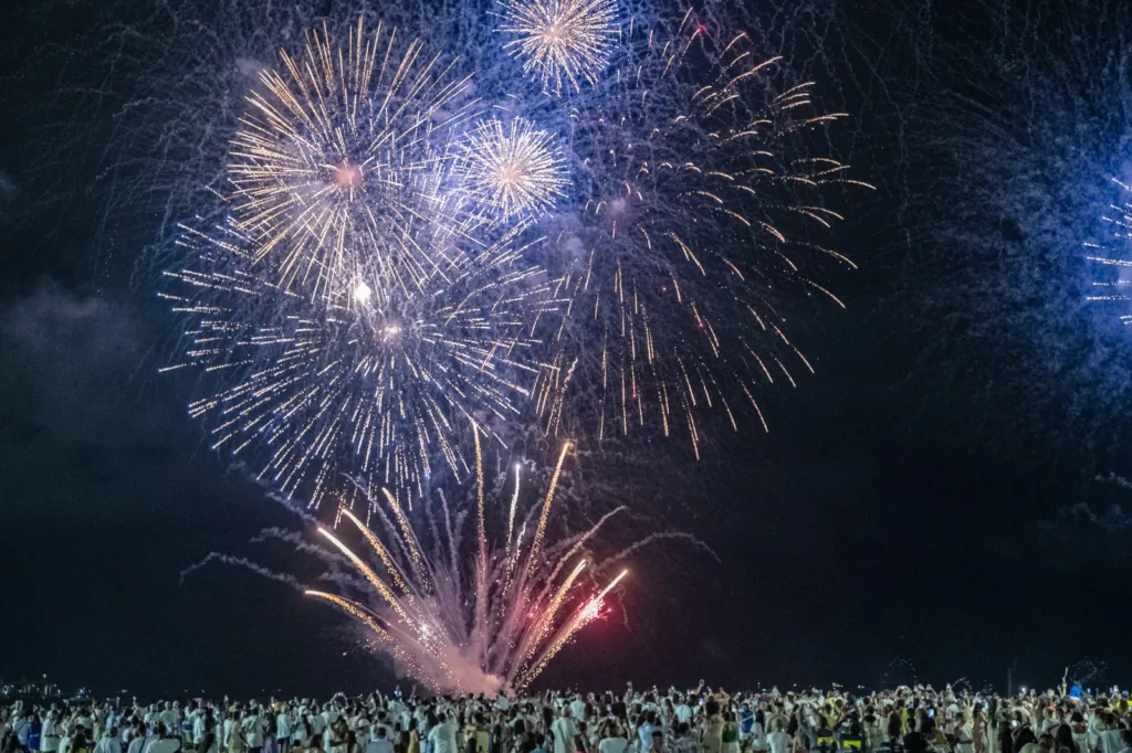 Reveillon 2025 - queima de fogos - Vitória