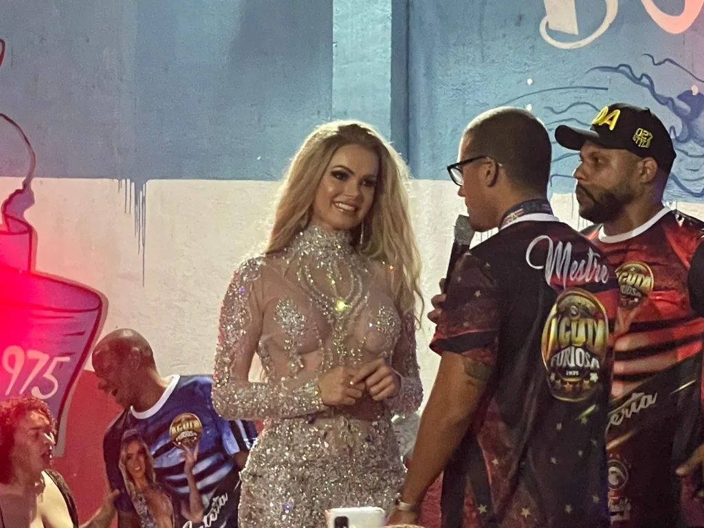 Carnaval de Vitória 2022: a rainha de bateria da Boa Vista, Thalita Zampirolli