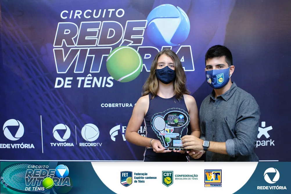 Premiação Circuito TV Vitória de Tênis