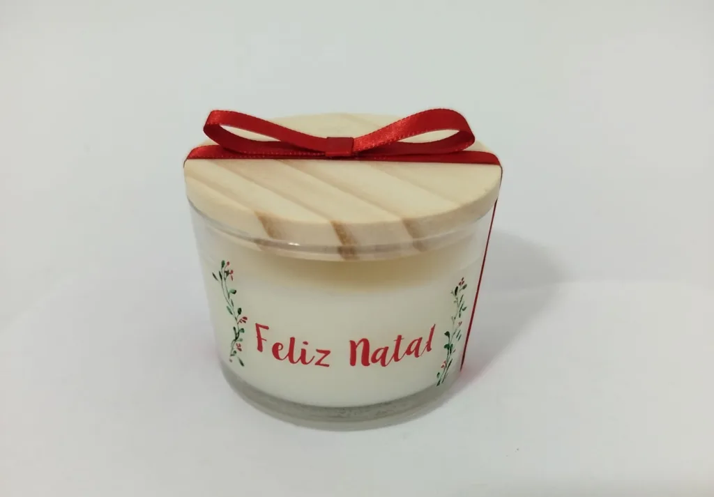 Vela aromática de Natal